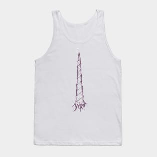 Unicorn Horn Dali Style Tank Top